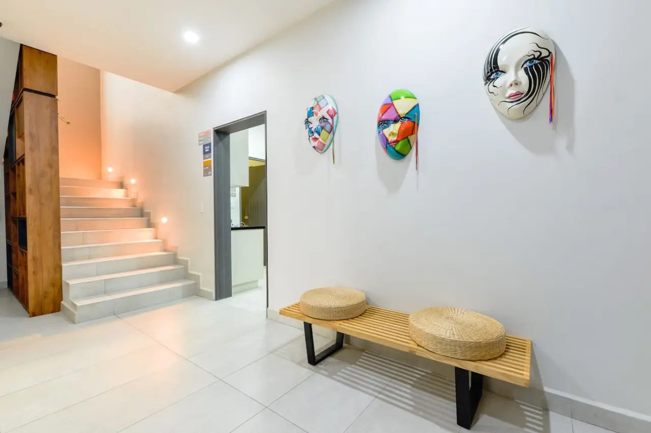 Privates Zimmer und eigenes Badezimmer in der Zona Tec Bild 43